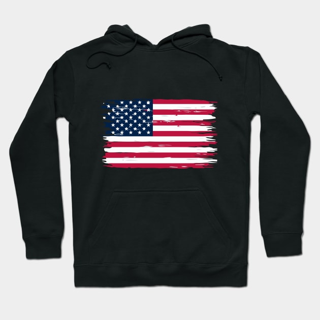 US INDEPENDENCE DAY Hoodie by Graph Rhythm Gallery 